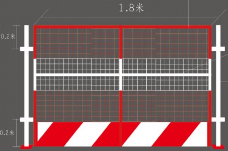 建筑工地基坑護欄網基坑臨邊防護網